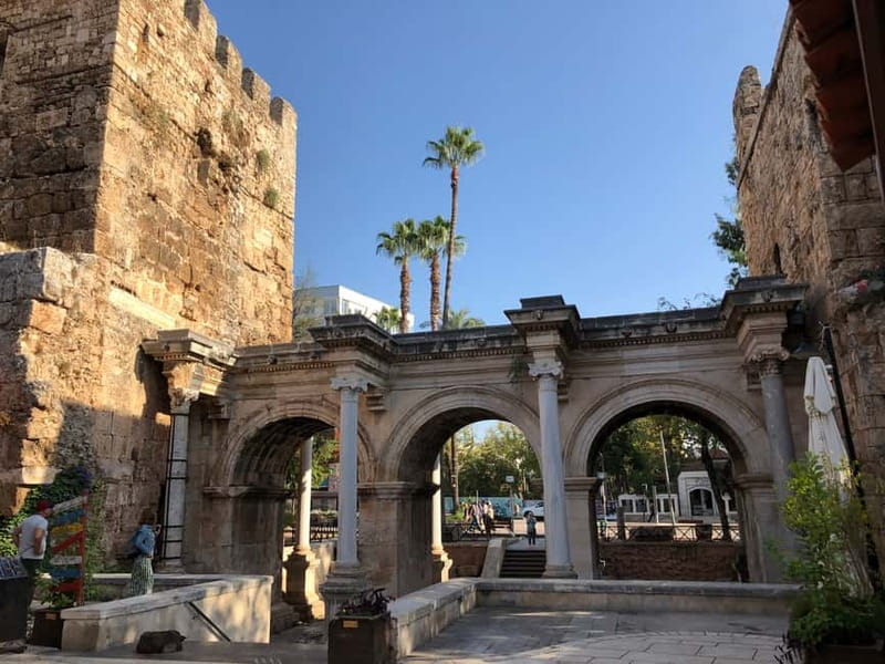 Antalya: Old Town Walking Tour with Dessert Tasting - Hidirlik Tower, terraces, and open views