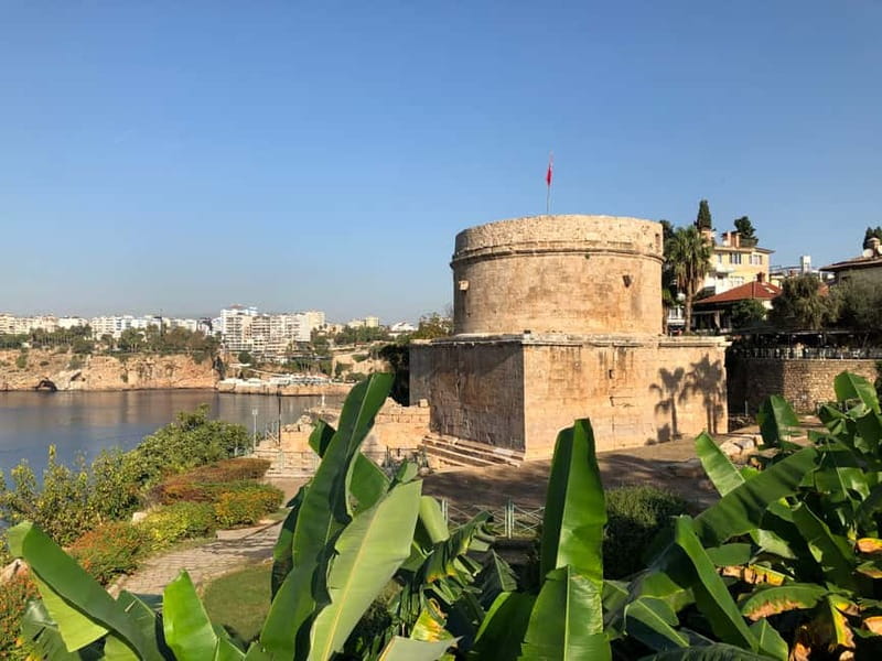 Antalya: Old Town Walking Tour with Dessert Tasting - The Clock Tower and the first steps into old Antalya