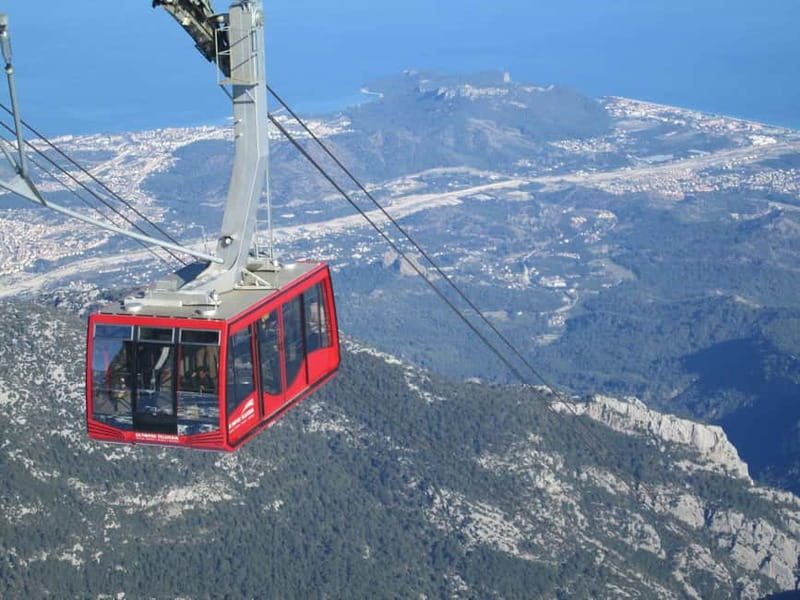 Antalya: Olympos Cable Car & Tahtali Mountains with Transfer - Reaching Tahtali Mountain at 2,365 meters