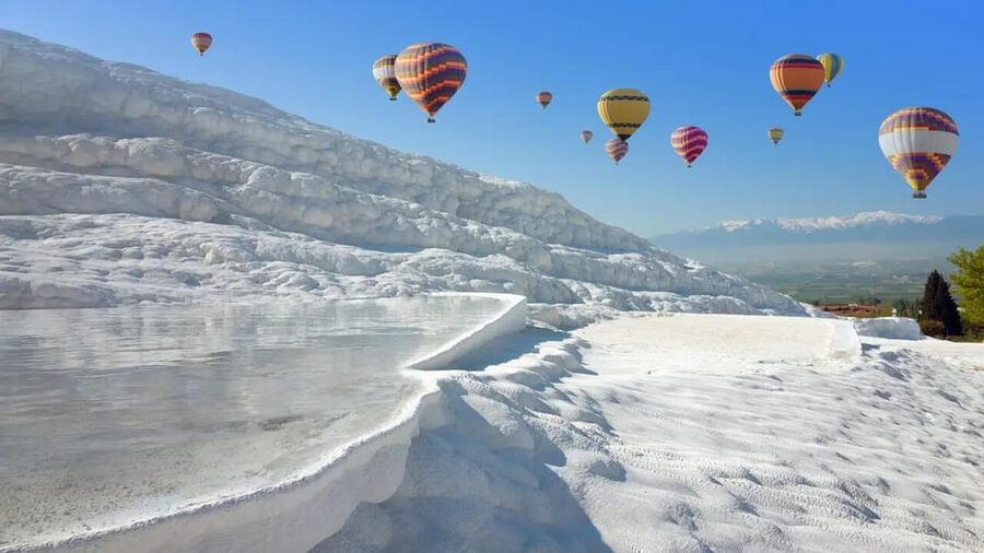 Antalya: Pamukkale Guided Tour With Optional Balloon Flight - Sunrise Over Pamukkale by Balloon
