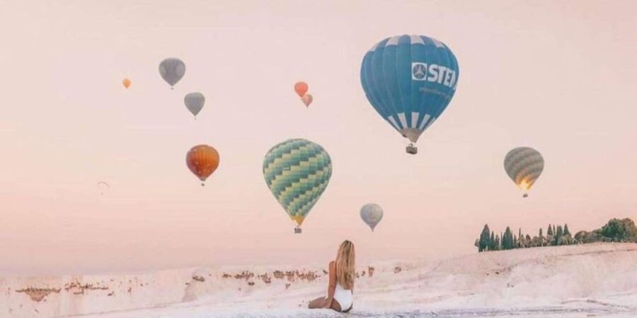 Antalya: Pamukkale Guided Tour With Optional Balloon Flight - Lunch, Shops, and the Return to Antalya