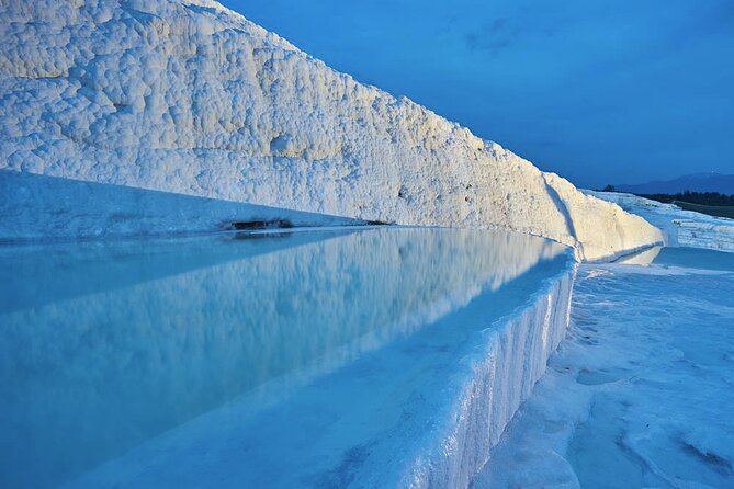 Antalya Pamukkale Hot Springs & Hierapolis Tour With Lunch - Walking barefoot across the Pamukkale terraces