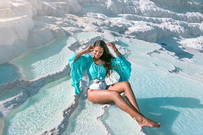 Antalya Pamukkale Hot Springs & Hierapolis Tour With Lunch - Onyx and stonemason visits along the way