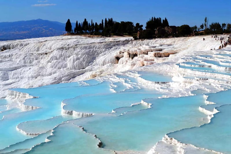 Antalya: Pamukkale Tour with Hot Air Balloon and Lunch - Rising over Pamukkale at sunrise