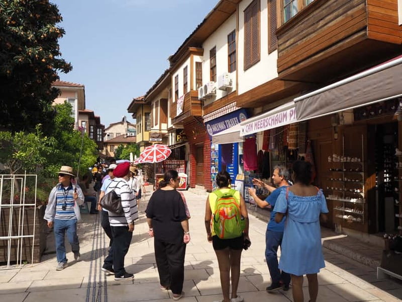 Antalya Private City Tour Waterfalls and Old Town Boat Tour - Kaleiçi, Hadrian’s Gate, and the old harbor