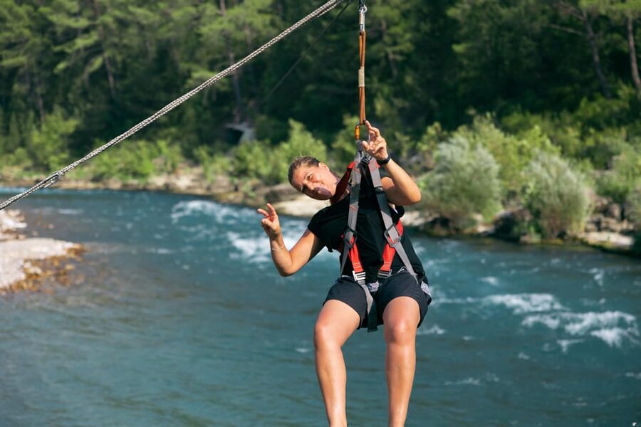 Antalya: Private Rafting, Zipline, Quad or Buggy w/ Lunch - Fourteen kilometers and ten rapids