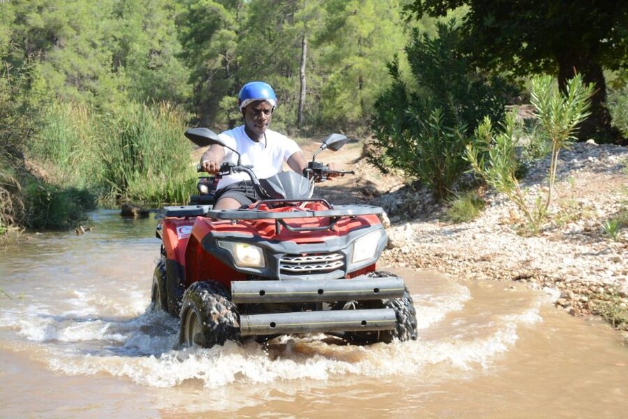 Antalya: Quad (ATV) Safari Tour with Hotel Transfers - Lara Beach and the promised coast