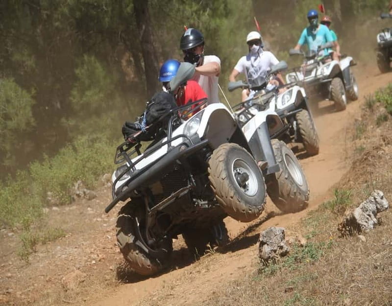 Antalya: Quad-Bike Excursion in Side Forest & Hotel Pick-Up - Breaks give you a chance to catch your breath