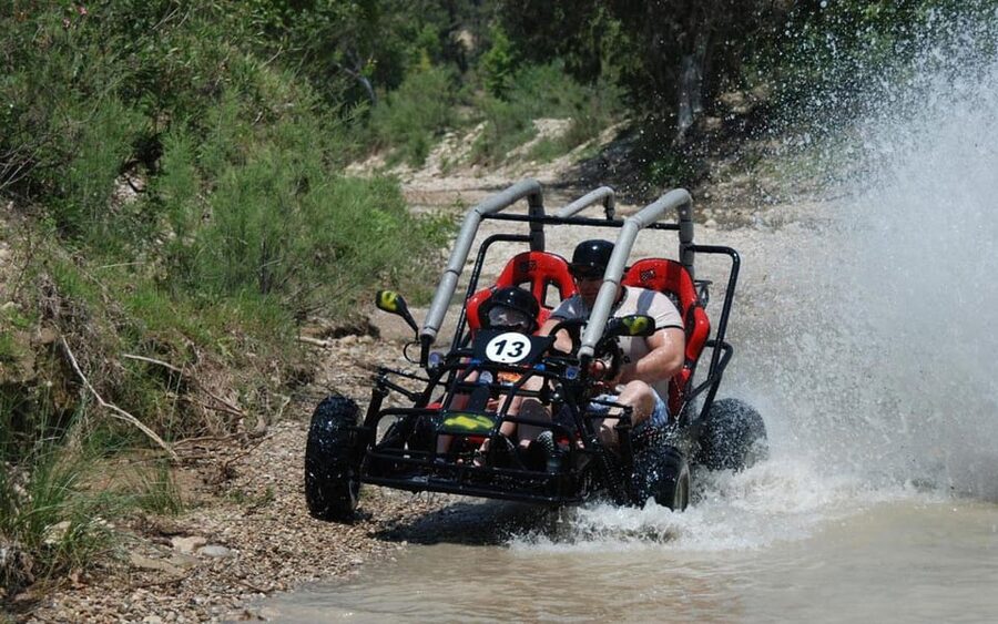 Antalya Rafting, Buggy/Quad, Zipline & Lunch with Swim Break - Crowds and queues affect the polished feel