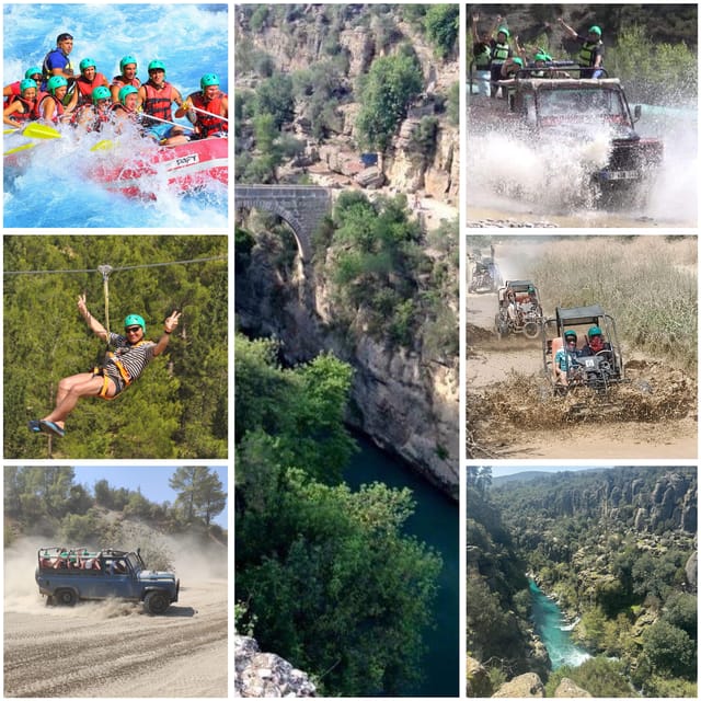 Antalya: Rafting Jeep Buggy&Quad Safari zipline canyon visit - Is the $11 price good value?