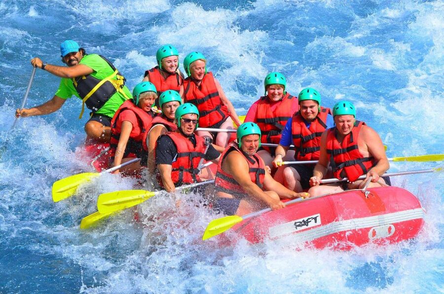 Antalya:Rafting,Jeep&Buggy Safari,Zipline,Lunch wCanyonVisit - The 14-kilometer Köprüçay rafting run