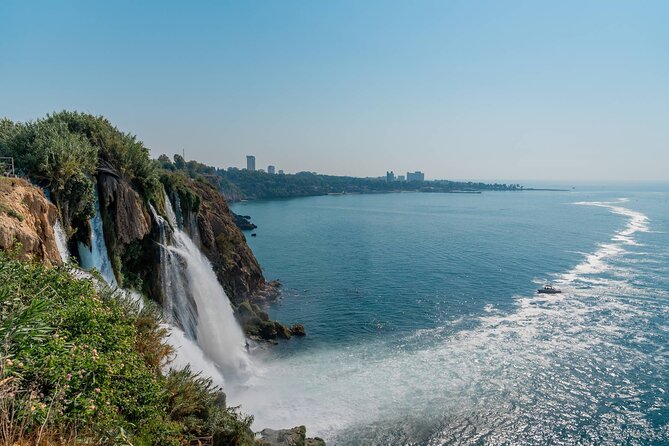 Antalya Sightseeing City Tour with Cable Car and Boat Trip - Lower Duden Waterfalls by boat