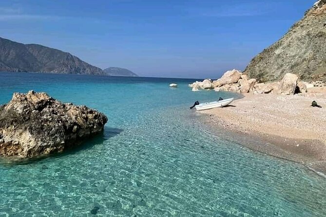 Antalya: Suluada Island Small Group Boat Trip with Lunch & Pickup - Paradise Bay: your first swim