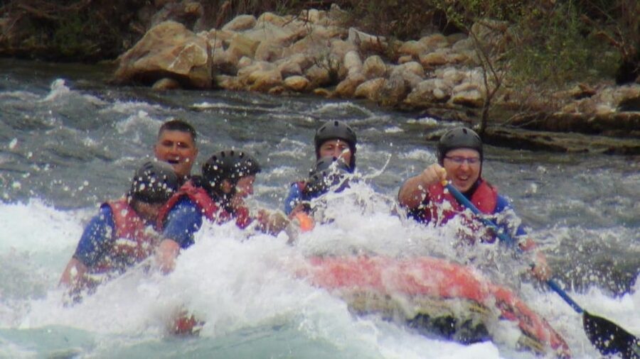 Antalya Tazı Canyon 5-in-1 Rafting & Adventure Super Combo - Canoeing, climbing, swimming, and rafting