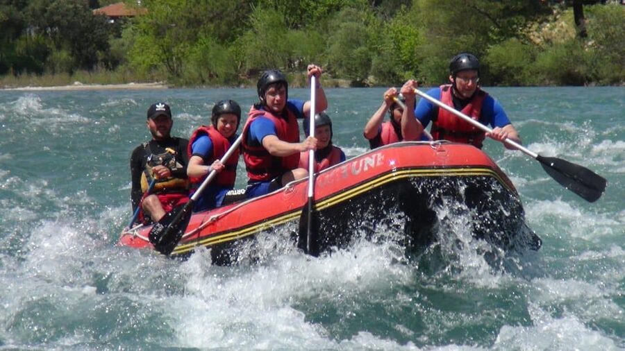 Antalya Tazı Canyon 5-in-1 Rafting & Adventure Super Combo - Optional ATV, buggy, zipline, and jeep activities