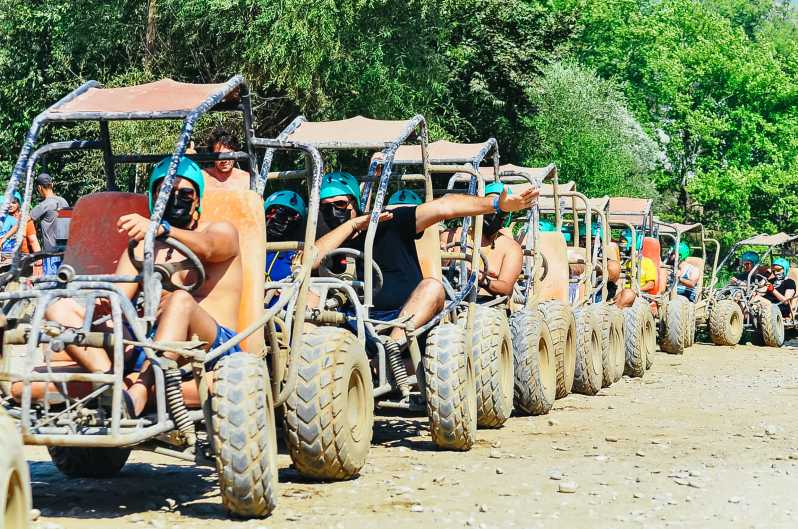 Antalya: Ziplining, Rafting, Jeep Tour & Quad Safari w/Lunch - Rafting 14 kilometers through ten rapid sections