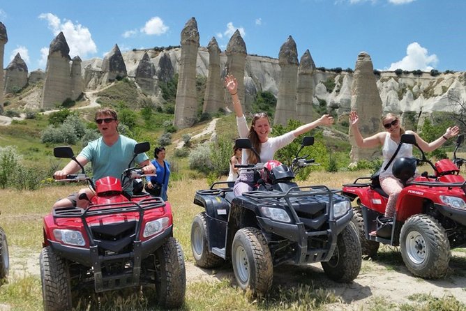 Atv tour in Cappadocia - Leaving Goreme for Rose Valley