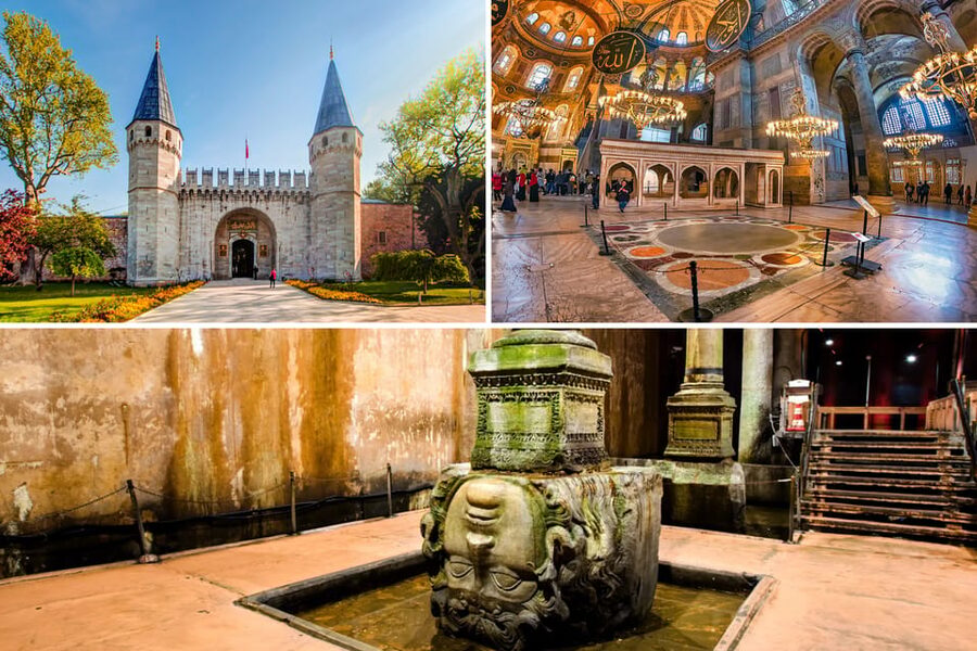 Basilica Cistern &Topkapi Palace &Hagia Sophia Combo Tickets - Key points to know before you book