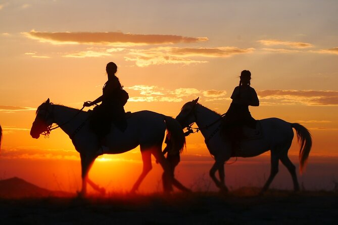 Best Sunrise Horse Riding Tour in Cappadocia - Min.2 pax. - Fairy chimneys from a slower viewpoint