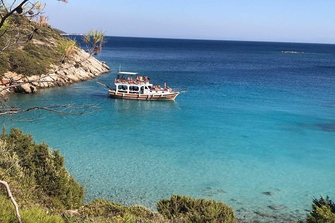 Boat Trip to the Turkish Maldives- Orak Island - Pabuç Burnu gives you the first swim