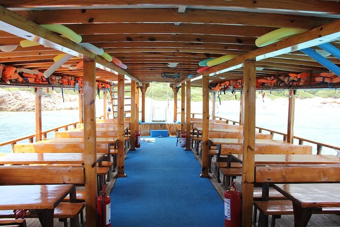 Bodrum Boat Trip With Lunch 11:00 to 17:00 - Meeting at Onelli Travel in Bodrum