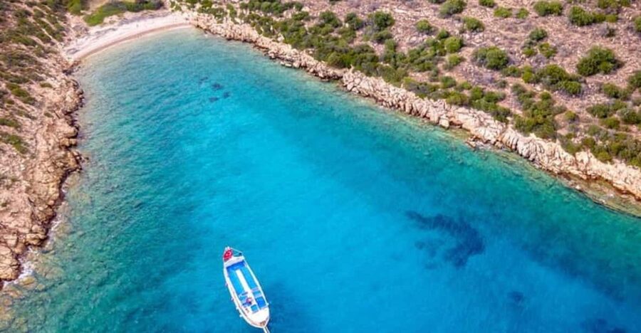 Bodrum Orak Island Boat Cruise with Lunch and Swimming - Finding EZGI 4 at Halikarnas Port