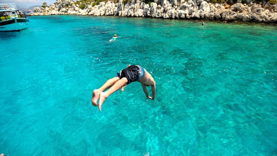 Bodrum: Orak Island Boat Tour with Swim Stops and Lunch - What the boat day feels like