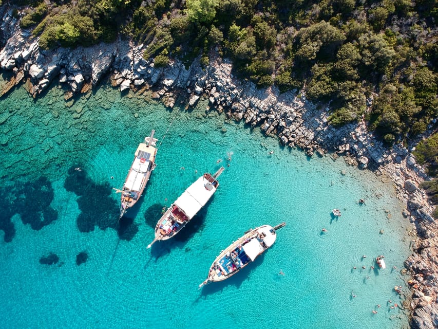 Bodrum: Orak Island Boat Trip with Lunch & Optional Transfer - Two hours at Orak Island Bay
