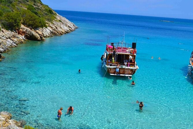 Bodrum Orak Island (Turkish Maldives) Boat Trip - Rabbit Bay and warmer water