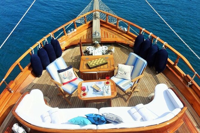 Bodrum Private Gulet Cruise with a Mediterranean Lunch - Lunch turns a boat ride into a full outing