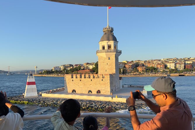 Bosphorus Daytime or Sunset Sightseeing Cruise & Audio Guide - Two bridges and the meeting of continents