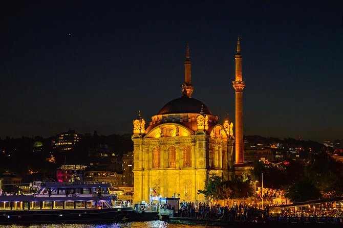 Bosphorus Dinner Cruise & Entertaintment & Private Table & Wi-Fi - Crossing Under the Bosphorus Bridge