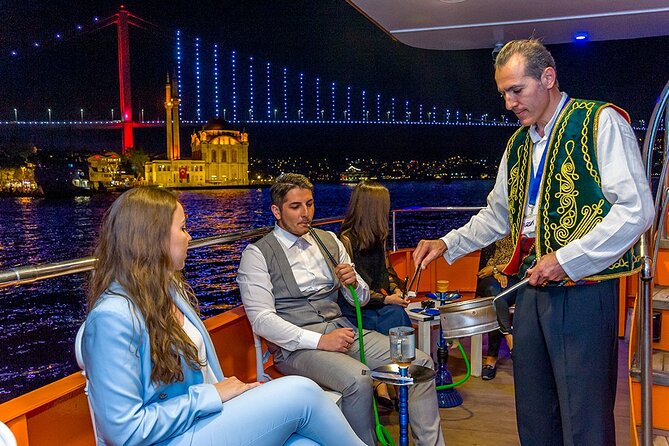 Bosphorus Dinner Cruise with Folklore Show & Belly Dancers - Turkish meze, three main courses, and dessert