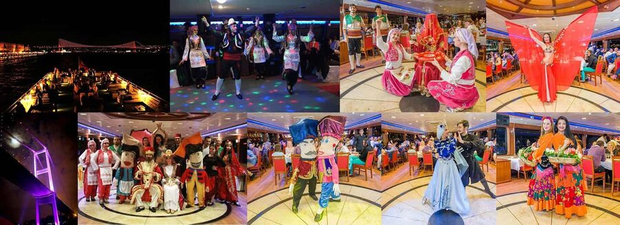 Bosphorus: Dinner Cruise with Live Performances Experience - Hotel pickup and the 8:45 p.m. departure