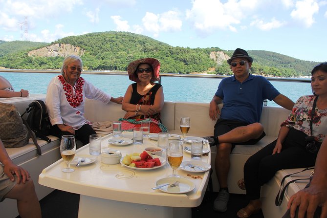 Bosphorus Luxury Lunch Cruise & Black Sea Swimming Experience - The return past Istanbul’s best-known silhouettes