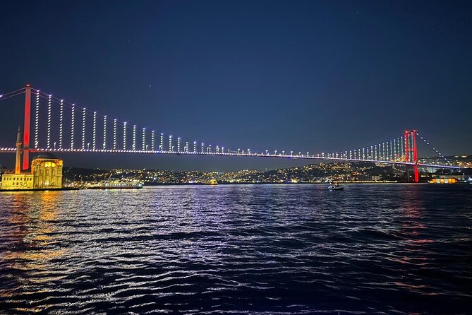 Bosphorus Night Cruise on the Luxury Yacht - Bebek and the upper European shore