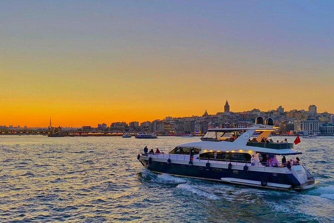 Bosphorus Sunset: An Enchanting Yacht Cruise in Istanbul - Snacks, drinks, and the onboard mood