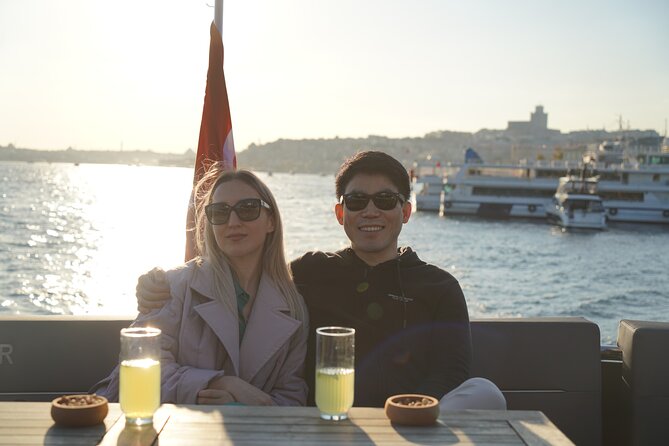 Bosphorus Sunset Cruise on Luxury Yacht with Transfers - Rumeli Fortress and the narrowest point of the Bosphorus