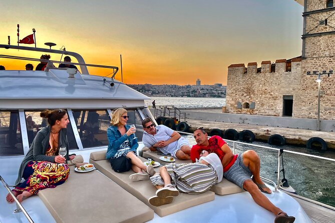 Bosphorus Sunset or Daytime Yacht Cruise with Snacks & Live Guide - The unusual shoreline names near Bebek