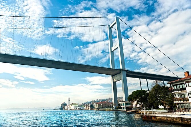 Bosphorus Sunset or Daytime Yacht Cruise with Snacks & Live Guide - Dolmabahçe Palace from the water