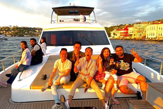 Bosphorus Sunset Yacht Cruise with Snacks and Live Guide - Rumeli Fortress and the second bridge
