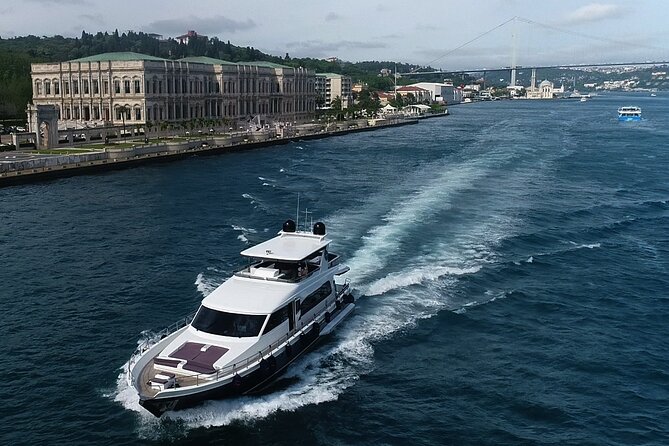 Bosphorus Yacht Cruise with Stopover on the Asian Side - (Morning or Afternoon) - Palaces and waterfront homes on the Asian side