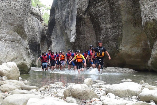 Canyoning and Rafting Adventure incl. Lunch from Alanya - Oluk Bridge and the lunch break