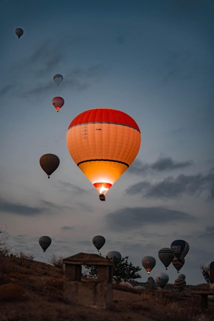 Cappadocia: 1 of 3 Valleys Hot Air Balloon Flight - The landing and small celebration