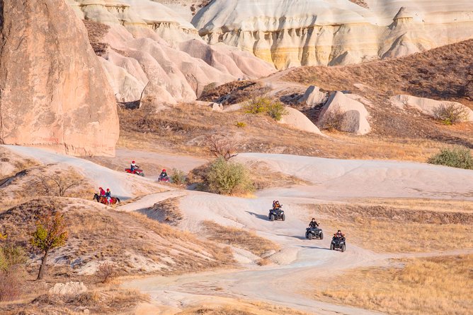 Cappadocia 3,5-Hours Quad Safari with BBQ - Love Valley and its famous rock shapes