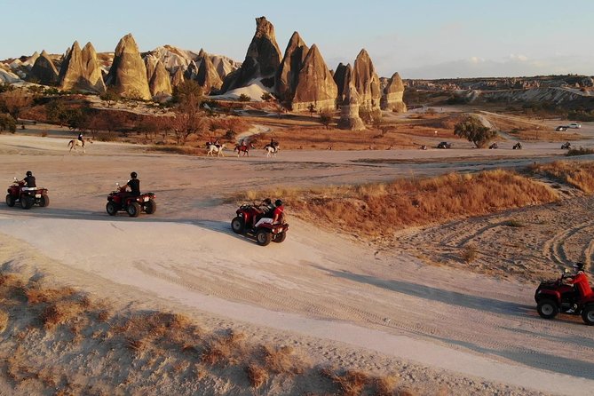 Cappadocia Adventures: Sunset ATV Tour - Love Valley and its mushroom-shaped chimneys
