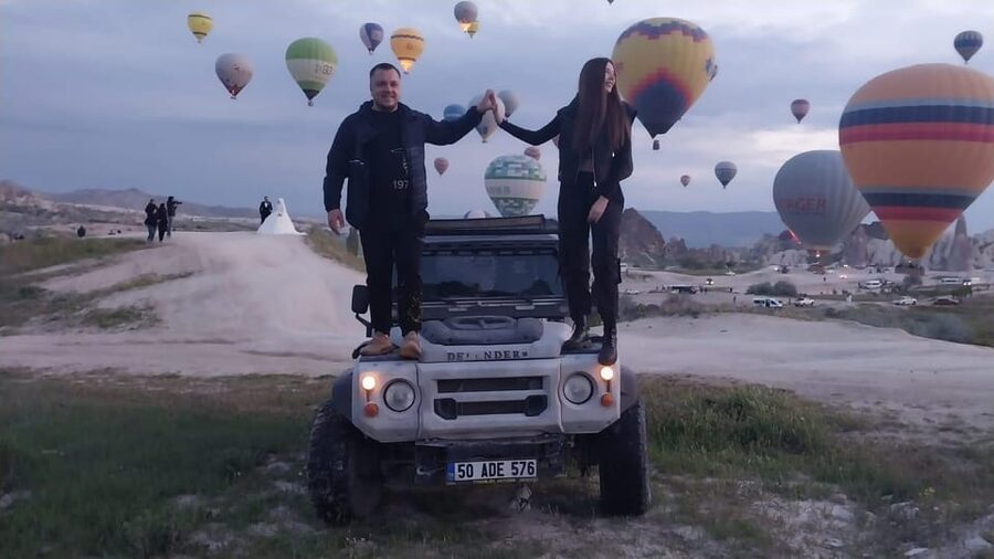 Cappadocia atv safari tour - The route through White, Red, Love, and Mushroom Valleys