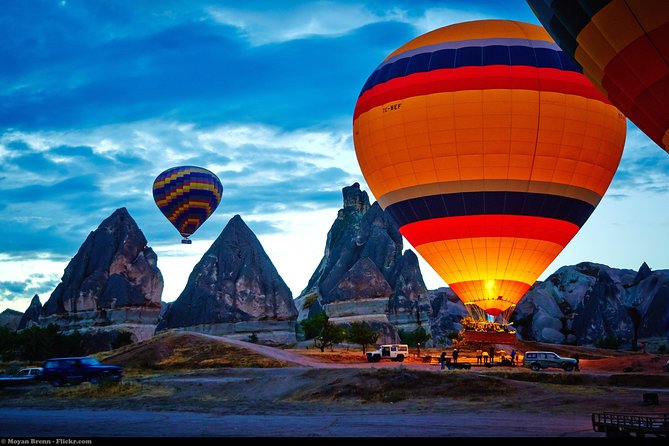 Cappadocia Balloon Flight - Sunrise over Göreme from a balloon
