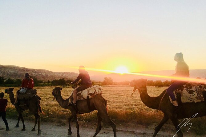 Cappadocia Camel Ride - Rose Valley begins the ride with soft color