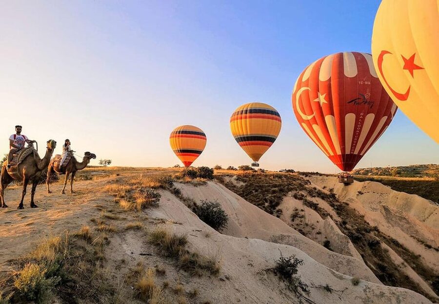Cappadocia: Camel Safari - Handling tips and the end of the ride